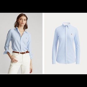 Ralph Lauren Striped Button Down Oxford